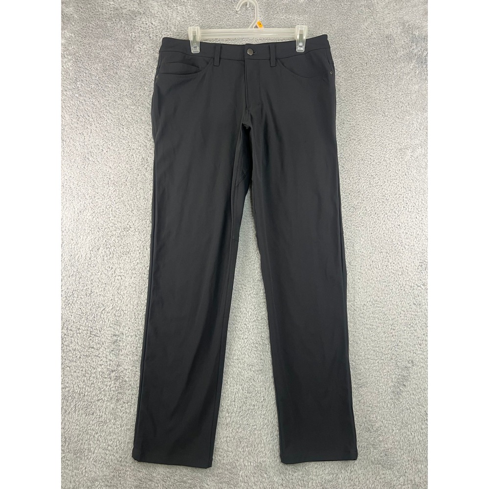 Lululemon ABC Pants Mens 32x31 Black Classic Chino LM5583S